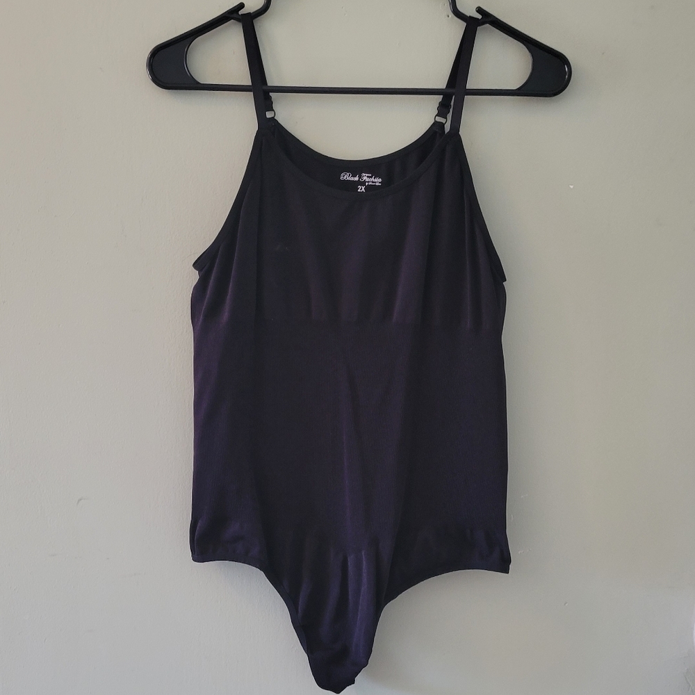 2X Black Thong Shapewear